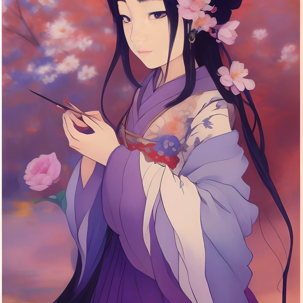Same person、same outfit、fullllbody、longshot、Beautifully painted male royalty painting、anime illustrated、Calculated composition of the painting、Arianna's work is、Mandalas and flowers、You will also be fascinated by AI art based on the blue mandal flower.。Her passionate color palette、Beautifully revealing the complex geometric patterns of the mandala、Bring quiet harmony in the heart to the viewer。Blue mandala flowers、From its deep hue and ephemeral presence、It blends into the work as a symbolic element interwoven with the joy of life.。Arianna's work is、It will evoke introspection and impression in the viewer.。