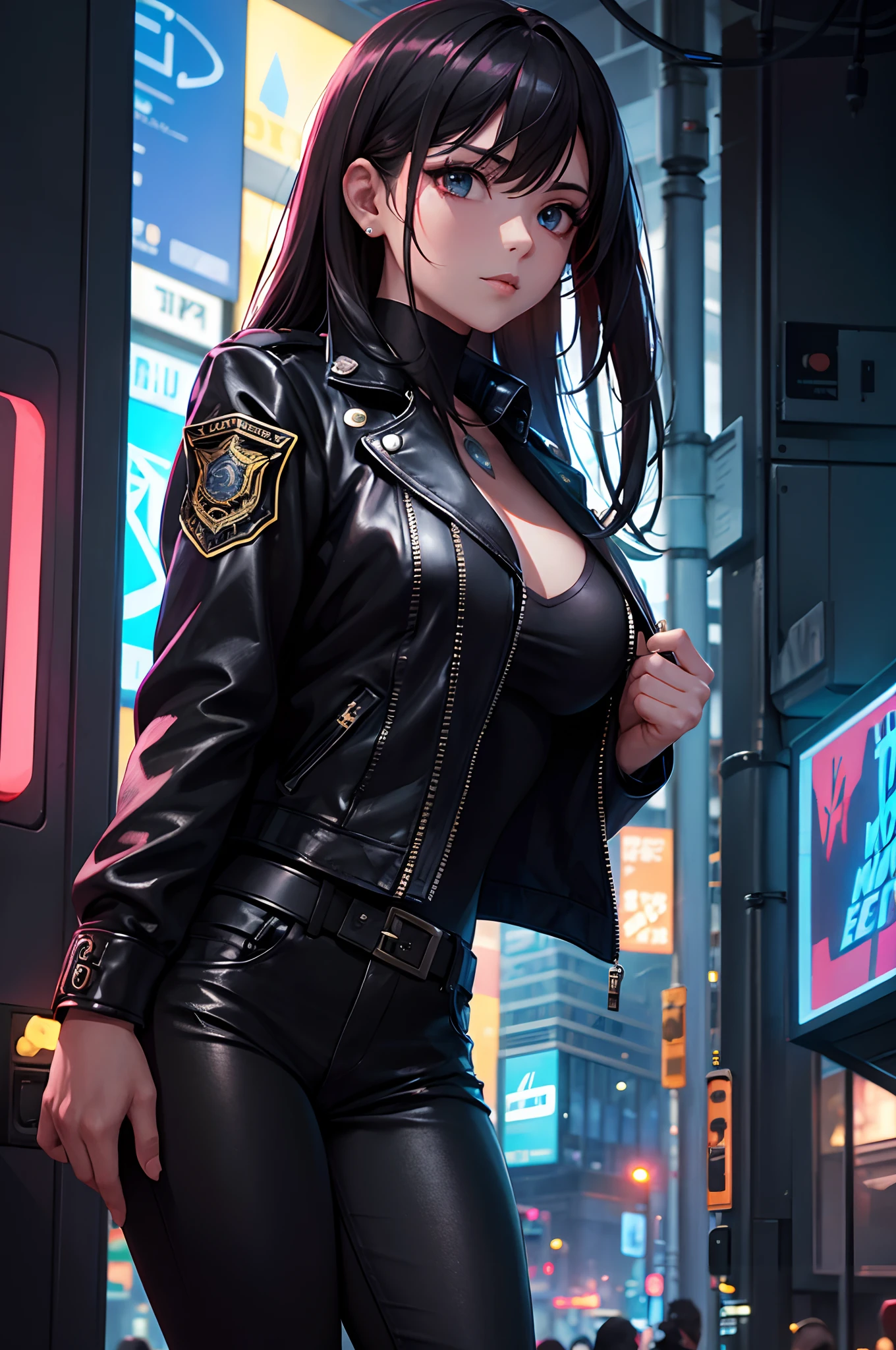 John Berkey, Thomas Crane, Surreal, mysterious, strange, fantastical, fantasy, Sci-fi fantasy, anime, underground city, underground space developed in various ways, underground structure, subway, perspective view, miniskirt beautiful girl, perfect voluminous body, close up, sexy erotic, perspective drawings, hyper detailed masterpiece, high resolution definition quality, depth of field cinematic lighting