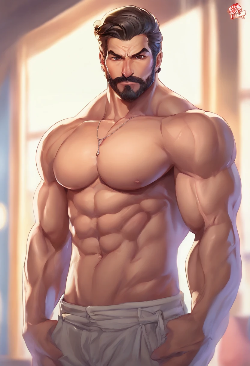 Solo, Men only, Sexy, Sensual milf, Mega Muscle, hyper muscles, masculine look, matured male, Handsome, Shirtless, , Beautiful muscles, Complex and elegant, Highly detailed digital painting,Art Station, Concept art, of the highest quality, masutepiece, Ultra high definition, Detailed background, Realistic figure, muscular guy, a beard, muscle, Volumetric lighting, depth of fields, Smooth and sharp focus, Illustration, Art Book, string bite, musculature, Navel, musculature, Man's, hearts in eyes, drooping eyes, gay, hyper muscles, Male Focus, muscles male, Yaoi, musculature, Buttocks, pectoral muscles, large pectoral muscles, thick quadriceps, thighs thighs thighs thighs, Wet body, heat and steam emanating from the body, Sweating, Drenched, Crotch, big back, showing back, showing butt, Upper class, shiny oiled skin, Glittering oiled skin, Tanned skin,submission pose, Pretty,, posed, Intoxication, Ecstasy, Favorable, mellow, Captive, fascinated expression, SFW version, low angles, Face sitting, drooping eyes, looking viewer, Sexy Pose, super angles, dynamic pose and angle,Male genitalia,Bald,wrestler,impatience,cum shots,Armpit hairy,hurrah,Side,Recesses in the armpits,pubick hair.Golden jade,Meat sticks,fullnude,jingle,Wrinkles of gold balls,Nude Models,Nudists.nudde,orgasm.cum on,pleasant sensation,feels good,.Masturbation,エロ,Ejaculate volume,Ejaculate juice,shaven,monks,skin head,regrettable,boast,Muscle Pose,Navel hair,Armpit sweat,Chinhair,barechested,nakeness,No hair,Shaved head,