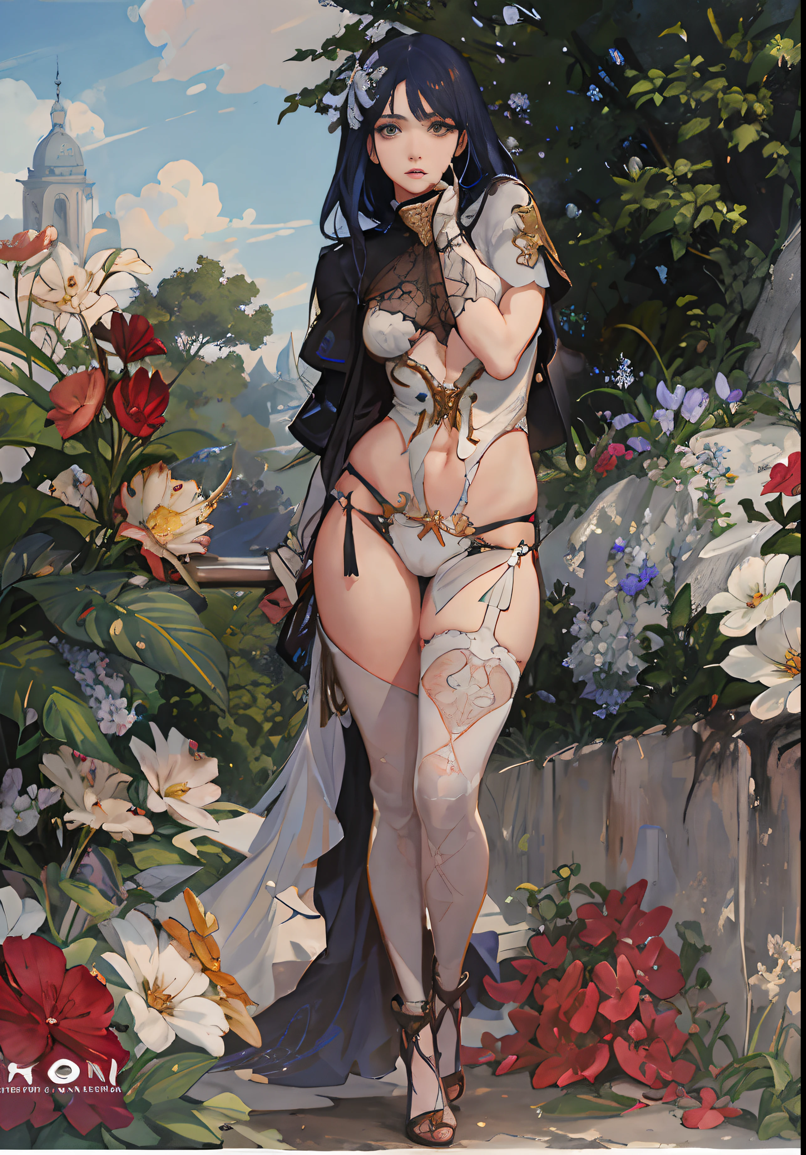 Mujer arafed con un vestido blanco y pintura dorada en su cuerpo, Loish y Wlop, Por Tom Bagshaw y Boris Vallejo, WLOP y Krenz Cushart, Tom Bagshaw Donato Giancola, WLOP y ROSS Tran, Wlop Jeremy Lipkin, luis ricardo falero, Ross Tran y Wlop