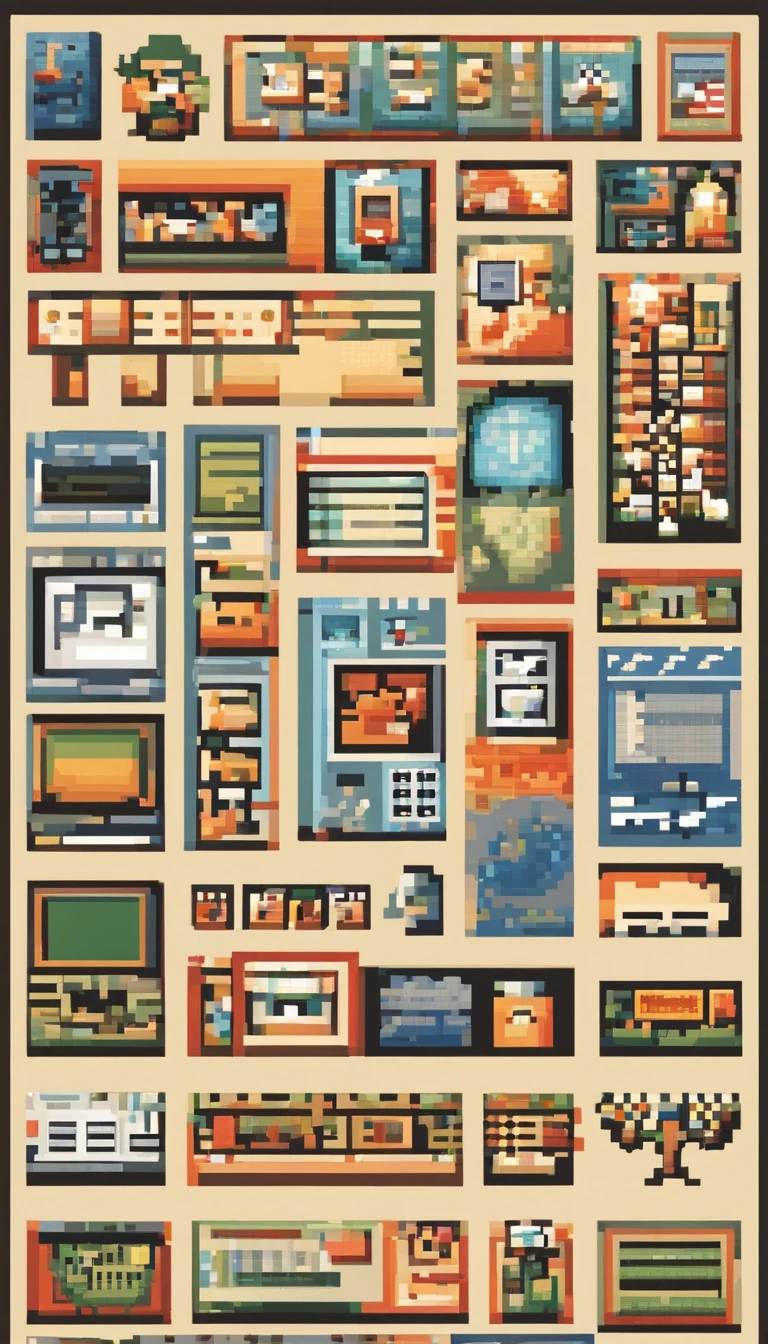 create a poster of the evolution of communication