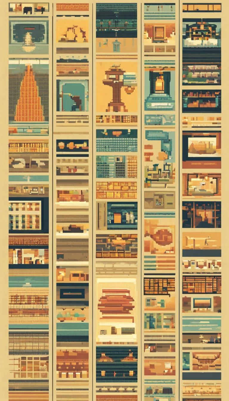 create a poster of the evolution of communication