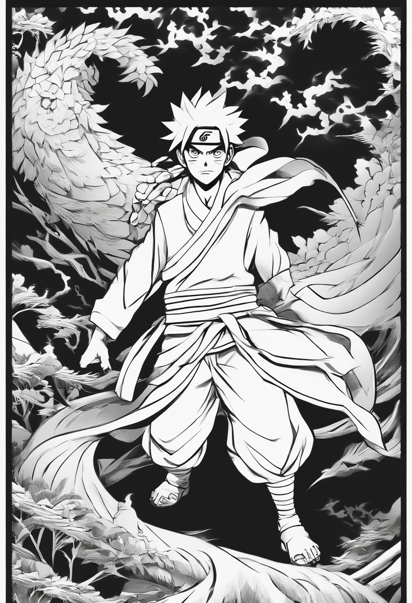 uzumaki naruto, Charismatic and decisive expression, Headband with the Konoha symbol, spiky blonde hair, bright blue eyes, Orange jumpsuit, Energetic pose, Shadow clones in the background, intense battle scene, Dynamic action, Powerful rasengan, Dramatic Lighting, Vivid colors, Detailed background, Rugged mountains. (Best Quality, 4K, hight resolution), [Realistic], Matte finish, Vibrant color palette.