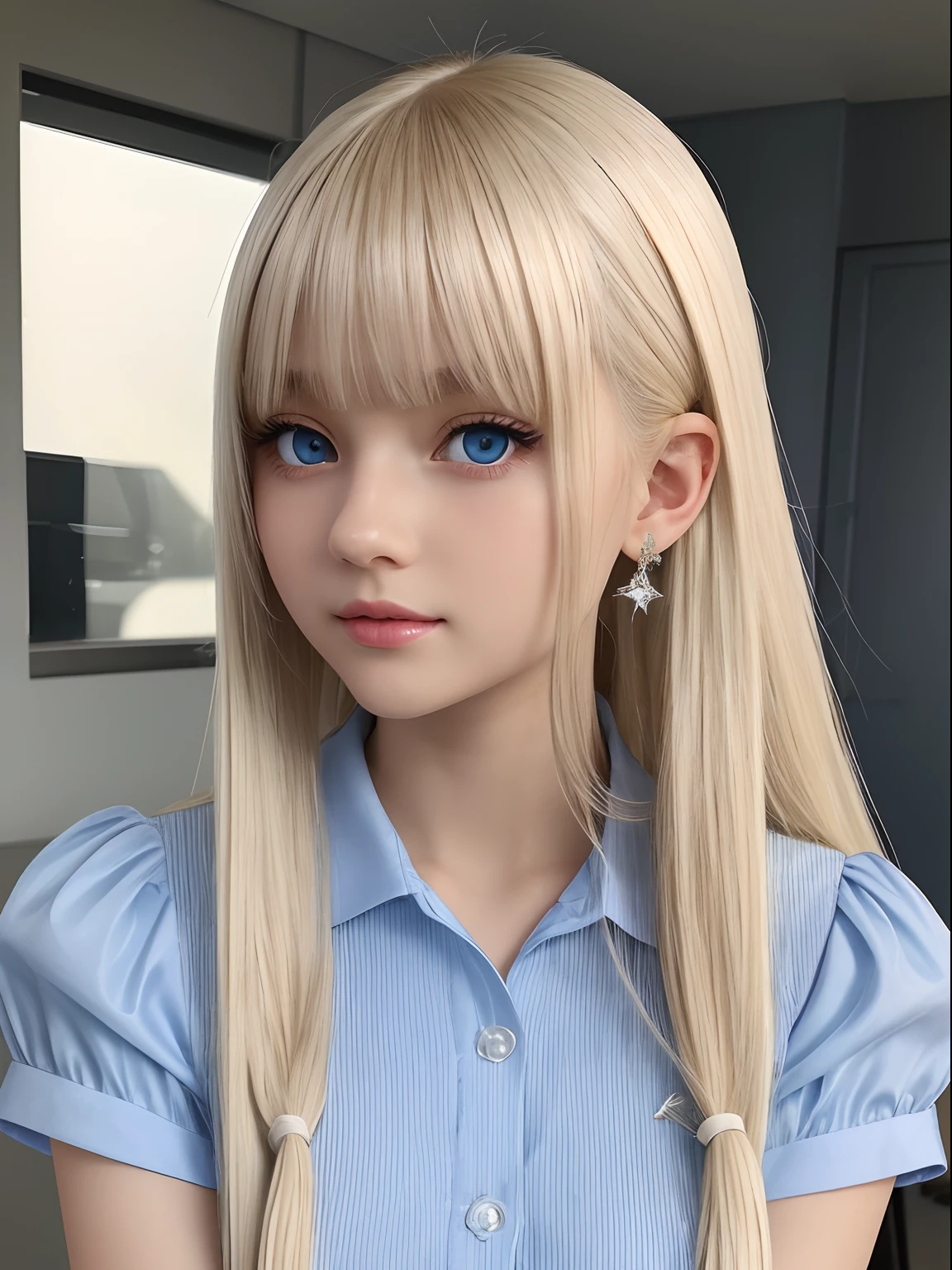 A Close Up Of A Person With Long Blonde Hair And Blue Eyes SeaArt AI a-close-up-of-a-person-with-long-blonde-hair-and-blue-eyes-seaart-ai