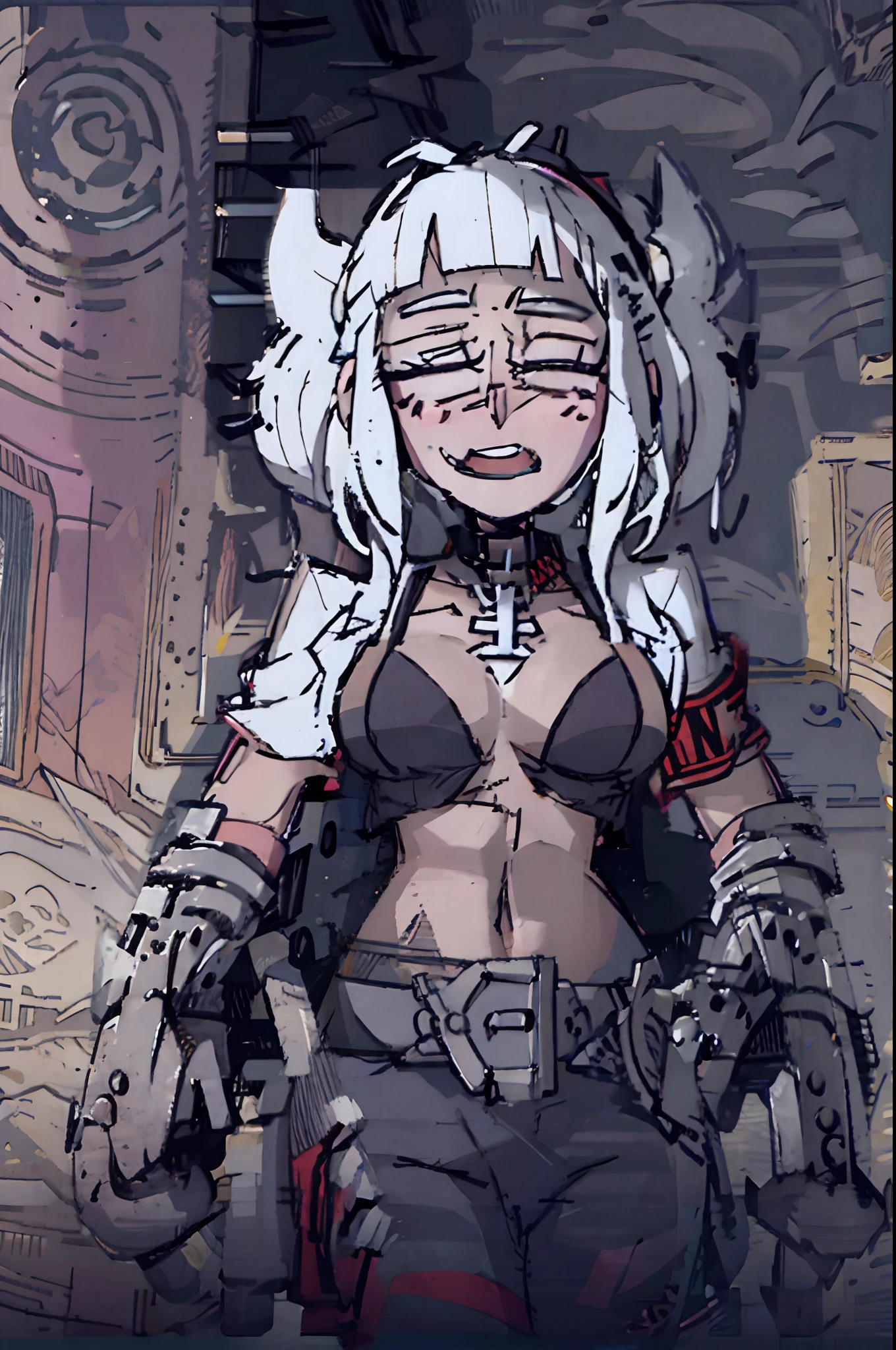 the face