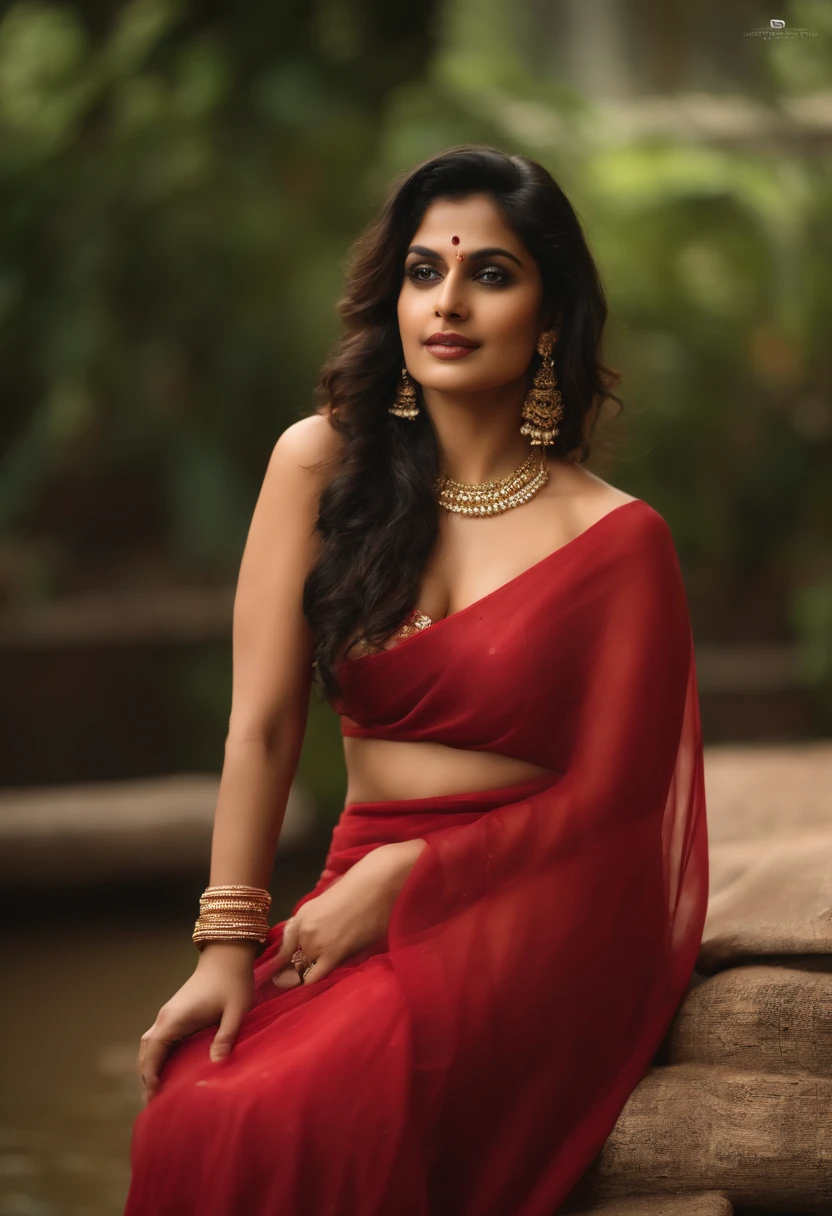 indian star , oiled boobs, wet body, sweaty, ultra detail, uhd, high resolution, high res textures,Indian red saree,showing through dress, jewellery, jewellery on waist, jewellery on belly ,slut, seductive pose, masturbating, full nude , spread_pussy , lifting oneself, bare shoulders, buttocks, collarbone, thighs, legs,naked