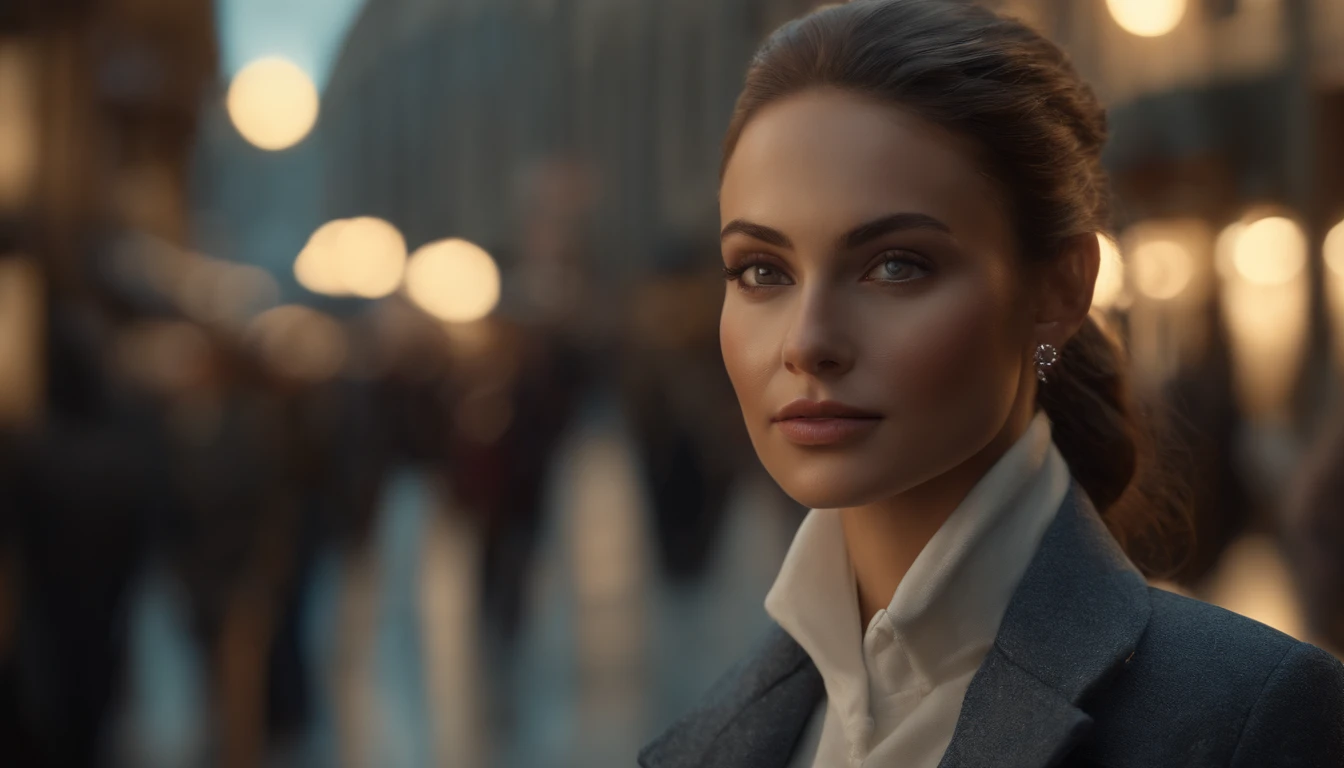 beautiful, model, city walk, In a metropolis, In a sea of bustling crowds, High-resolution rendering, Detailed clothes, full body, (Highest quality:1.3), (Sharp focus:1.5), (Photorealistic:1.3), (Highly detailed skin), (Detailed face), (highdetailskin:1.2), (glistning skin:1.2), (Highly detailed skin texture:1.15), (Detailed face), (highdetailskin:1.2), (glistning skin:1.15), cinematic, full body shot, symmetrical face, detailed pupil, expressive eyes, real photography, modern look, Real photography (Realisitc:1.5),