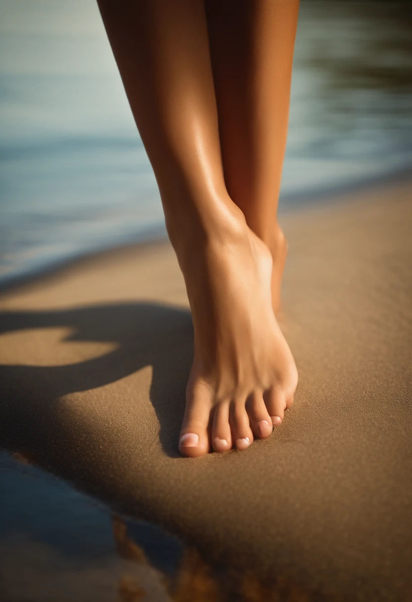 Sole of female foot