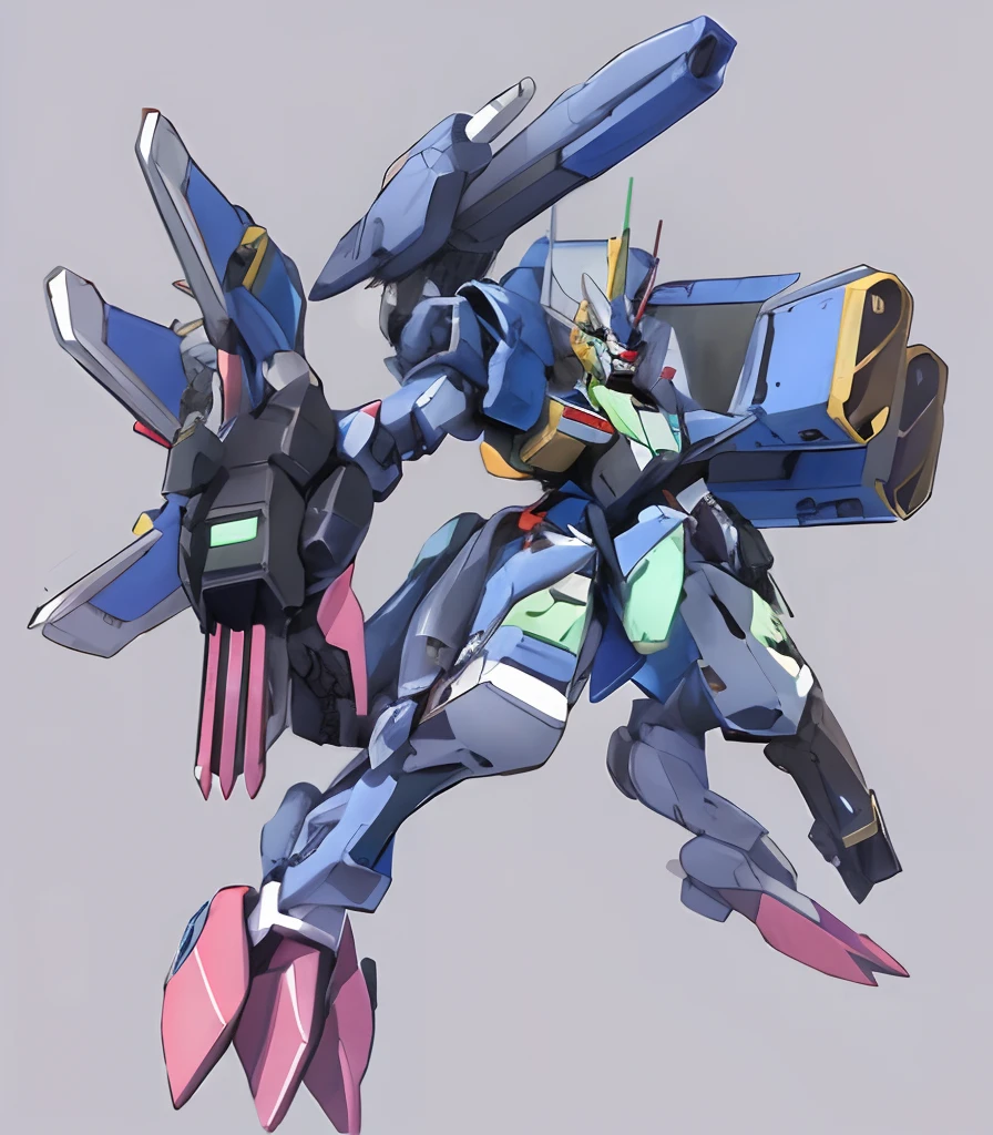 a close up of a robot with a gun in its hand, estilo mecha legal, an anime large mecha robot, Anime mecha moderno, mecha anime, super robot wars, Gundam is shaped like a windmill, Arasaka Mech |, armadura estilo asa gundam, mecha arte, armadura gundam, armored core style mecha, Gundam Extremo, estilo gundam