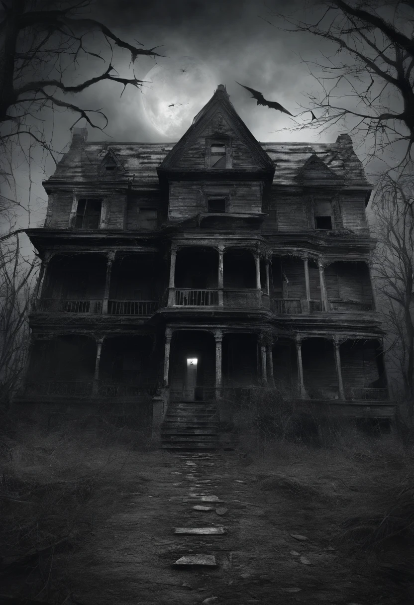 A scary picture of what's inside a killer's house