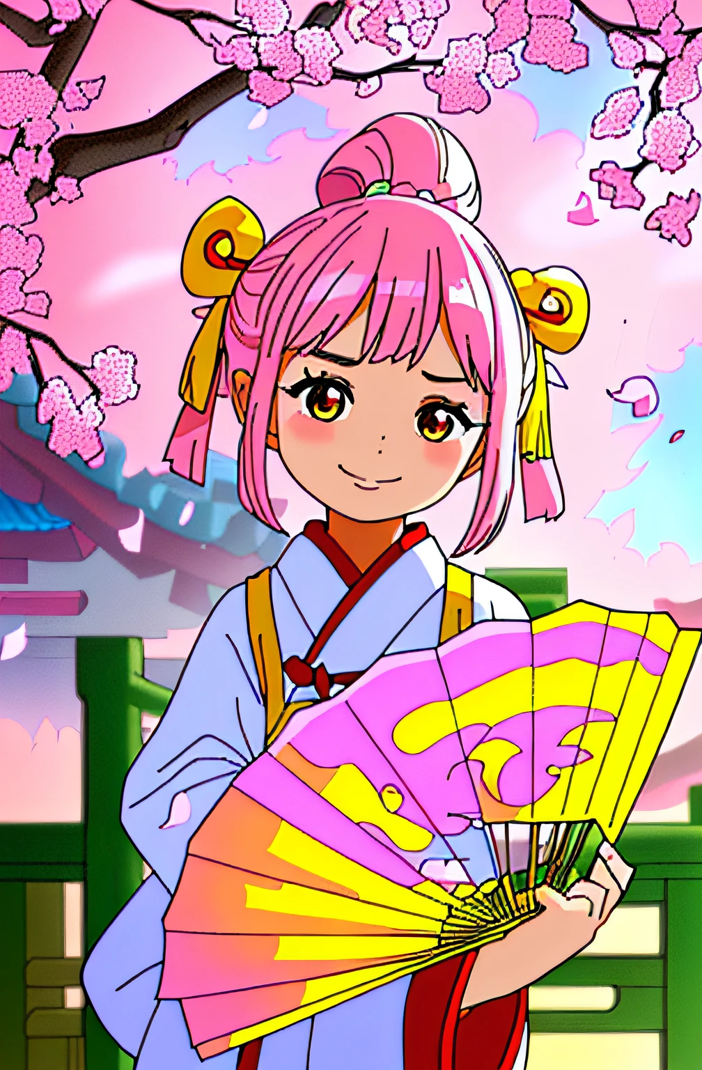 (highest quality,4k,8k,highres,masterpiece:1.2),ultra-detailed,crisp lines,chibi,charming,

white background,1 boy,sharp details,elaborate hanfu costume,colorful,pastel colors,soft shading,

expressive eyes,cute rosy cheeks,dynamic pose,lovely smile,playful expression,flowing hair,

delicate gold embroidery,ornate patterns,traditional Chinese accessories,intricate hairstyle,delicate fan,

floating sakura petals,breezy atmosphere,light-hearted mood,风 gentle wind,

traditional chinese architecture,serene garden,golden light streaming through the trees,

capture the innocence and joy of childhood,celebrate the beauty of traditional culture.
