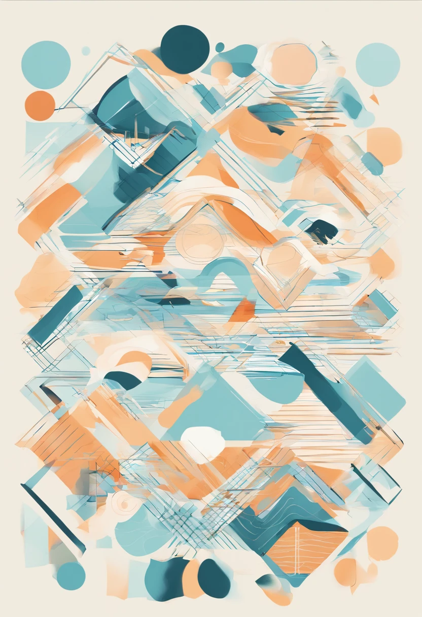 "{image_theme}": 「Minimalist contemporary art」
"{main visuals_Color}": 「monochromes」
"{Secondary_Color}": 「Pastel Blue」
"{Background_Color}": 「White with gold accents」
"{Style}": 「minimum, abstract」
"{shapes}": 「Geometric and irregular shapes」
"{textured}": 「mats, silk」
"{lines_Description}": 「Combination of straight lines and delicate curves」
"{form_Description}": 「Geometric and irregular shapes」“{proposed_keywords}”: "Northern Europe, simple, Geometry learned"
“{proposed_style}”: "Modern, Minimalist"
“{proposed_lines_description}”: "Clean straight lines, Simple curve"
“{proposed_form_description}”: "Four corners, river delta, Yen"