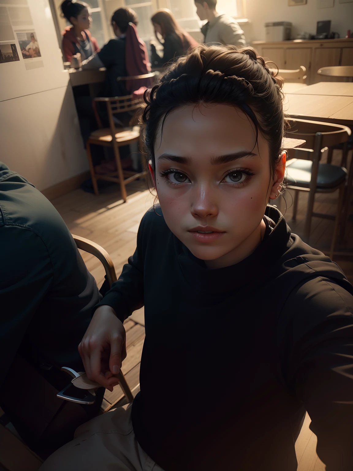 Feature of the background