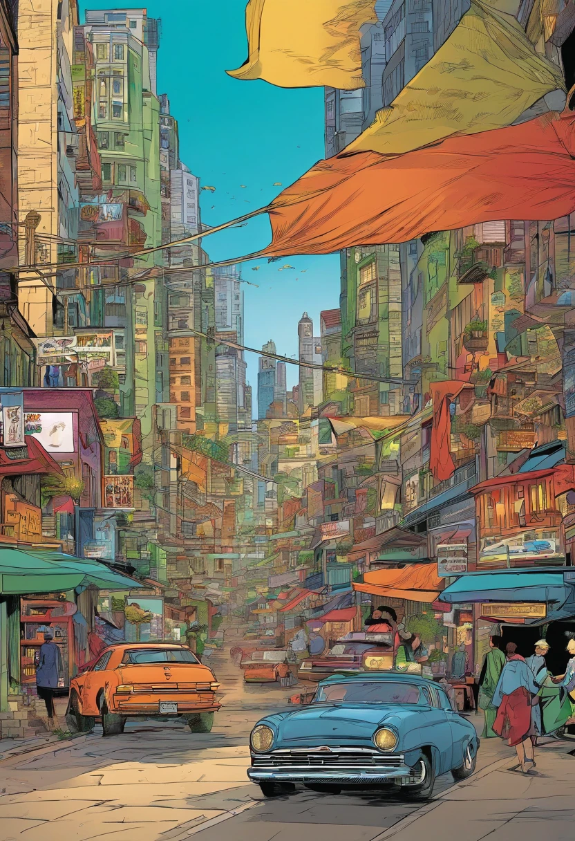 The city