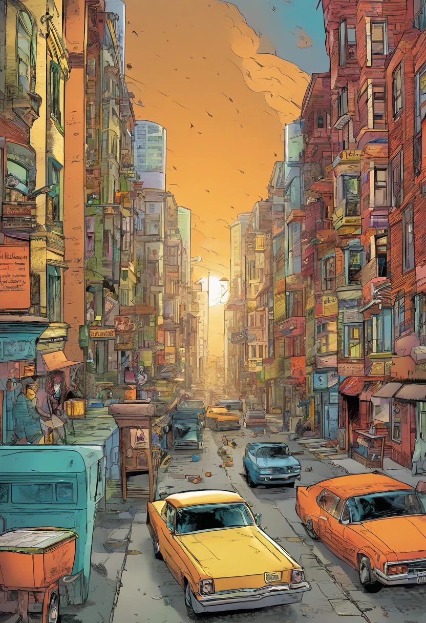 The city