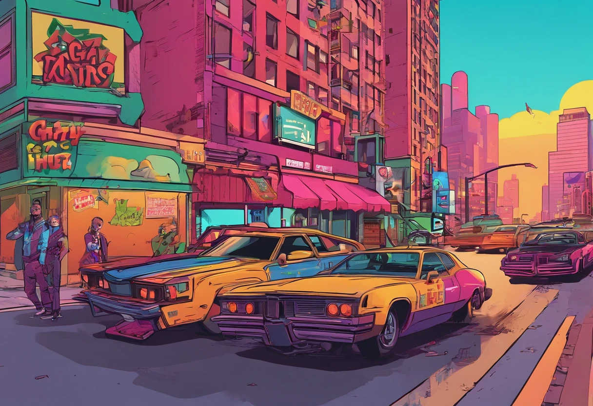 The city
