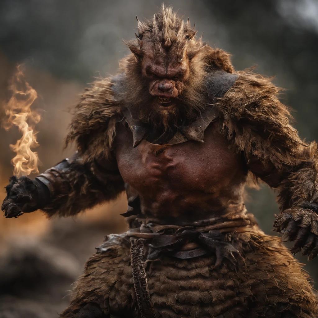 Golden Tenryu,Severe red eyes,Close-up discharge of blood fire from the nose,Chest scales,hightquality,8K,Many details,Fire lettuce,Alas,4 honji,Spotted nails,golds,danger,fires,sharpteeth,big dragon,immensity,threatening,imposing
