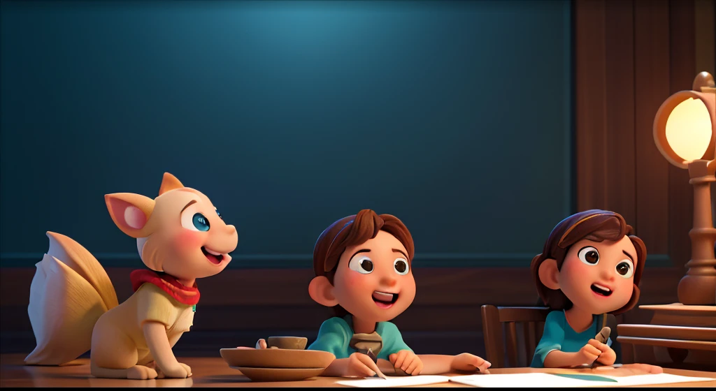 (best quality,highres,ultra-detailed,realistic:1.37),adult learning,improving daily,day by day,artistic journey,inspiring growth,captivating progress,heartwarming moments,Pixar style,charming and vibrant characters,expressive storytelling,enchanting settings,impeccable attention to detail,colorful and lively scenes,empowering narratives,warm and inviting atmosphere,togetherness and camaraderie,life lessons unfold,joyful discoveries,evocative expressions,playful interactions,masterfully crafted emotions,uplifting visuals,wholesome experiences,sincere connections,enjoyable challenges,persistent determination,fantastical adventures,dynamic expressions in faces and body language,painterly lighting,subtle texture and shader effects,vivid and harmonious palette,endearing character designs,magical transformations,delightful surprises,picture-perfect compositions,masterpiece animation techniques,polished and refined aesthetics,redefining excellence in animation.