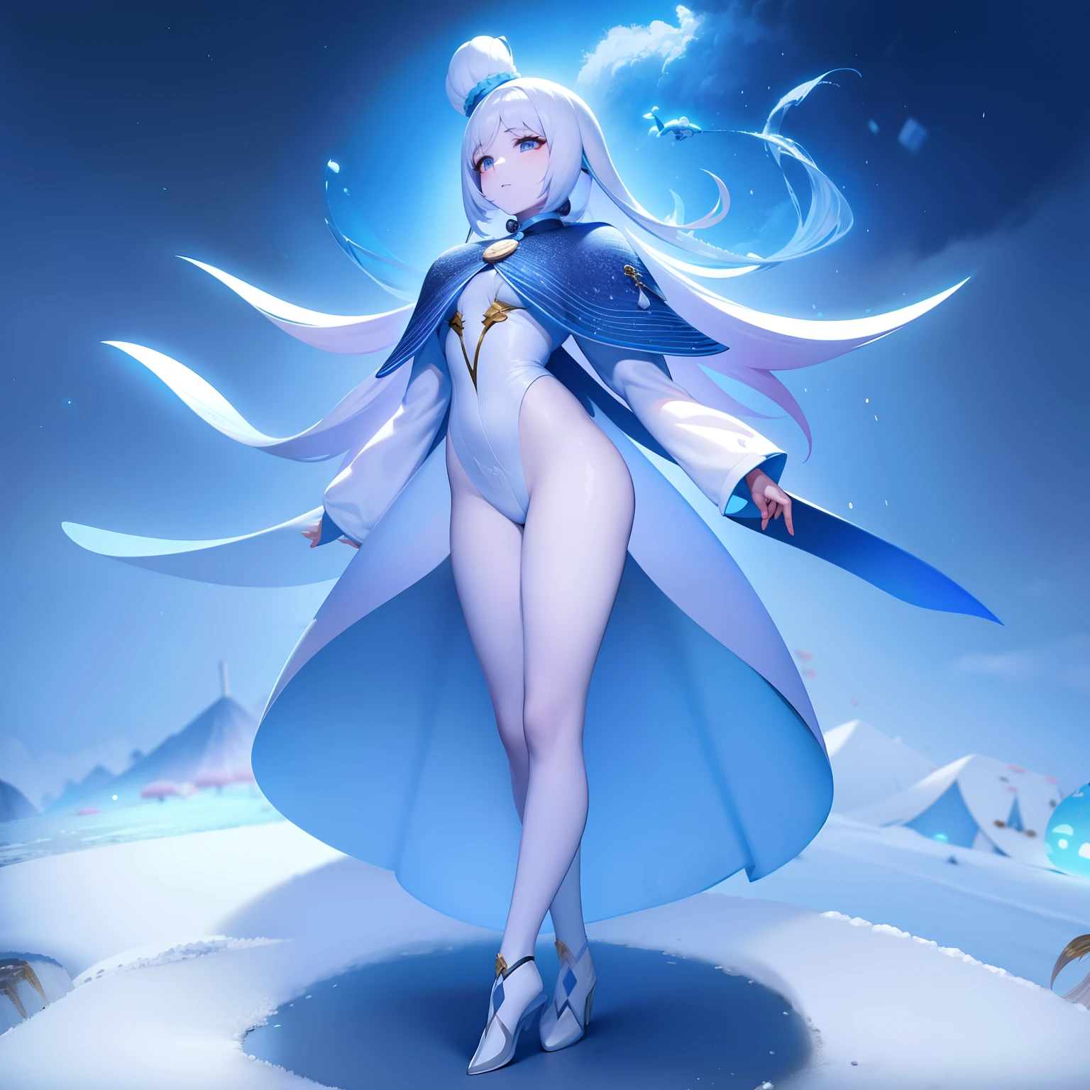 Scale skin、hair that stands on end、Snow Doll、flight、Swirling Land