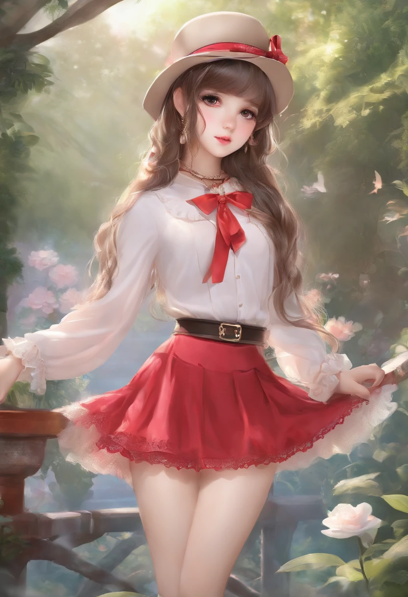 Loli girl skirt panties