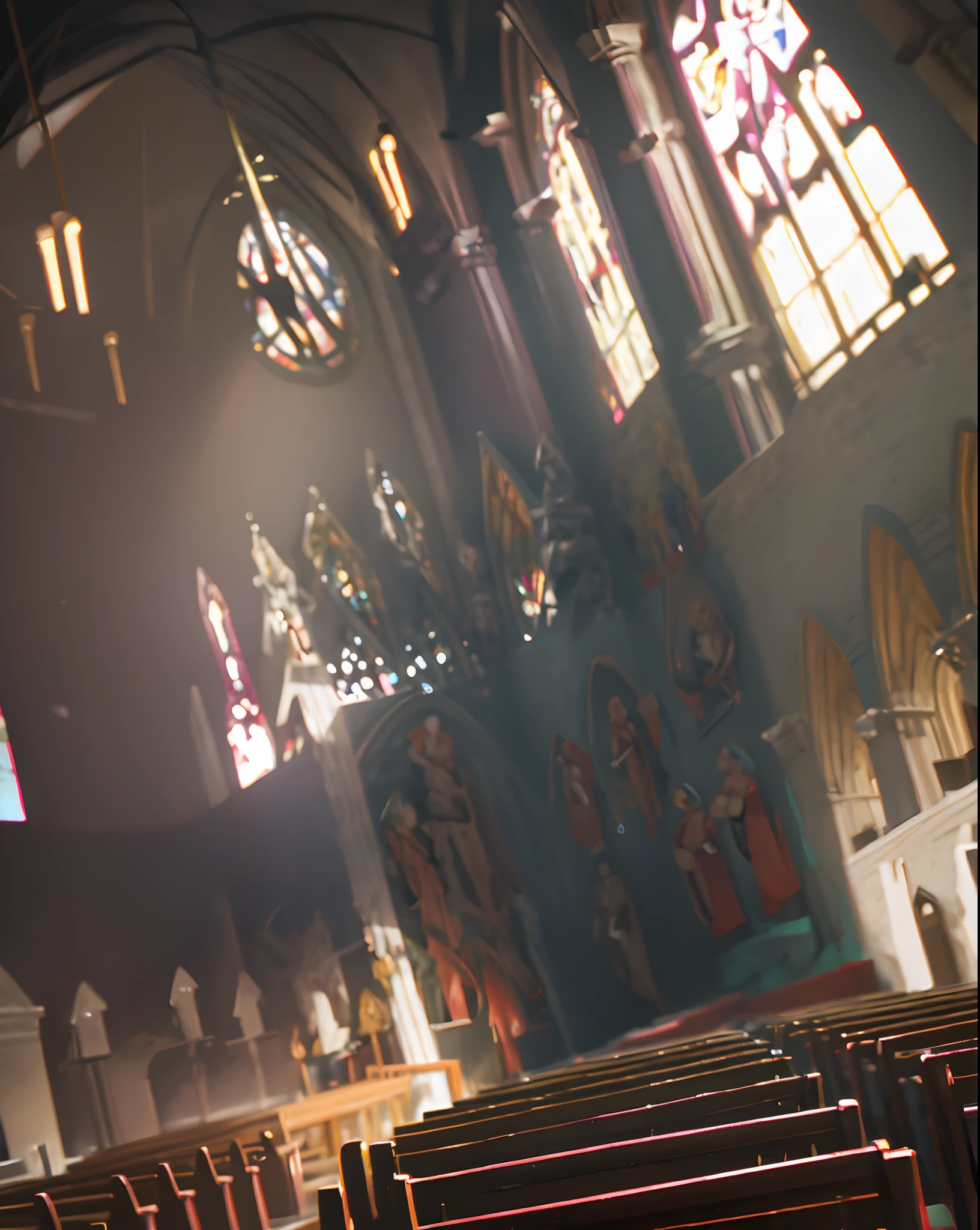 Mouse in the church