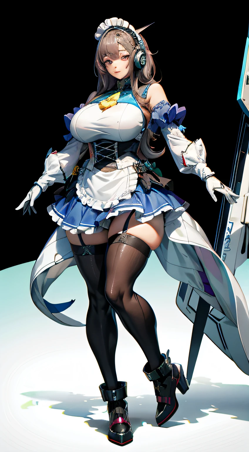(((my little pony))), solo, ((seductive costume)), beautiful body, high detailed, 4K, ((seductive perky big butt)), behind view, (((short strapless space styled dress))), beautiful medium breasts, (((shining armor))), (((tights fishnet))), ((seductive journal pose)), ((fishnet sleeves))