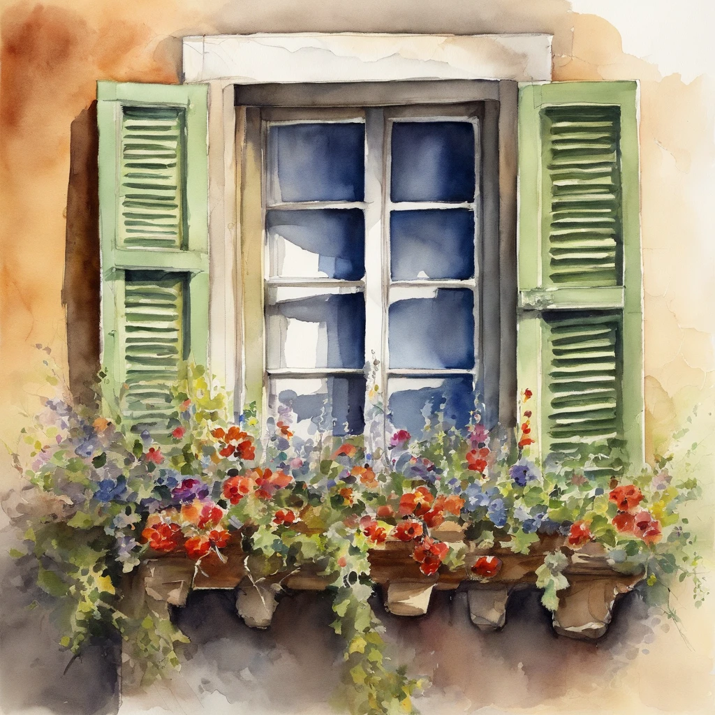 Window sill only、Sweeping window、Waist-high window