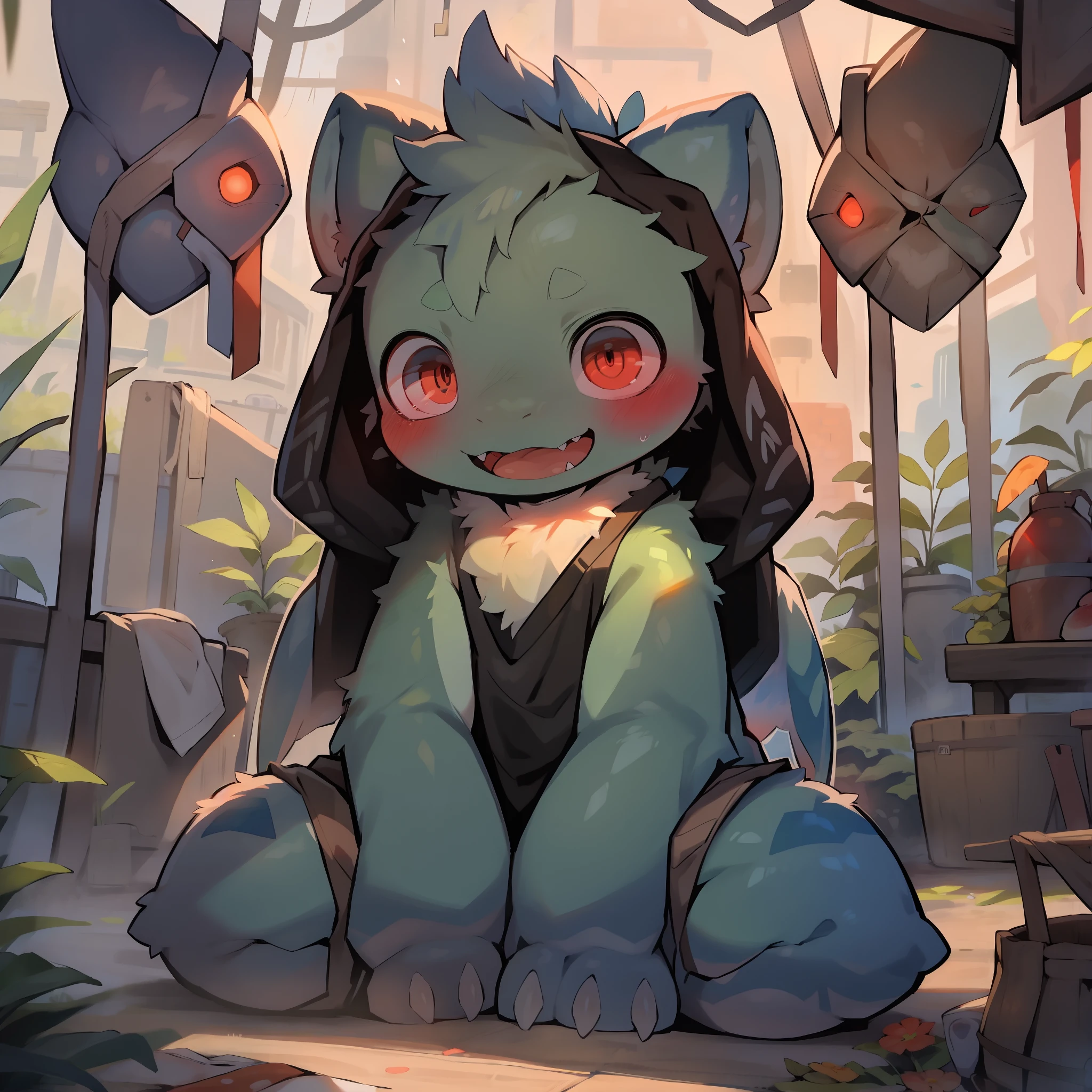 e621,anthro,mammal,(feral:0.8),(Anatomically correct),Digital drawing \(artwork of a\),(Detailed,the wallpaper,Super ridiculous nothing,hi，It's nothing,absurd res:1.2),(Detailed face,Detailed eyes,Realistic fur,Detailed fur:1.1).
BREAK
masterpiece,Ultra-detailed,Best quality,High quality,Photorealistic,。.。.。.。.。.。.。.3D,8K,illustration,CG,Unreal Engine 5,art  stations,offcial art,voluminetric lighting,Best shadows,Depth of field,Particles of Light,Cinematic lighting,wind lift,speed-line,Perfect anatomy.
sunder
((Ivy dragon)),[Pokemon,Elemental creatures,leafs,floa,plant,Ivy dragon,Red eyes,quadrupedal,poison fangs,Portrait,Claws,White claws,Blue body,flower,Green body,3 toes,toony,Bulbasaur]



break
indoors,inside,(Detailed background,amazing background:1.2),[(White background:1.35)::8]. 
Break
(author：breads:0.8), (author：Faust sketcher:0.8), (author：Fumiko:1.2), (By Syuro:1.1), (by Dagasi:1.1), author：Puinki \(artist\), author：Electronics past：信息@Electronic booking。, (Walk through secret caves:0.8), (author：Super Bondage Fairy:1), (Zangusu:0.8).
