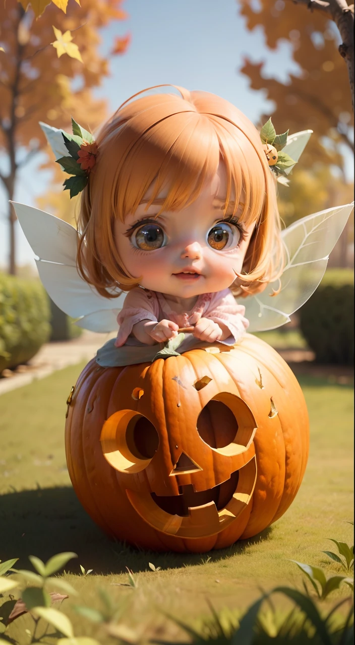 Realistic pumpkin