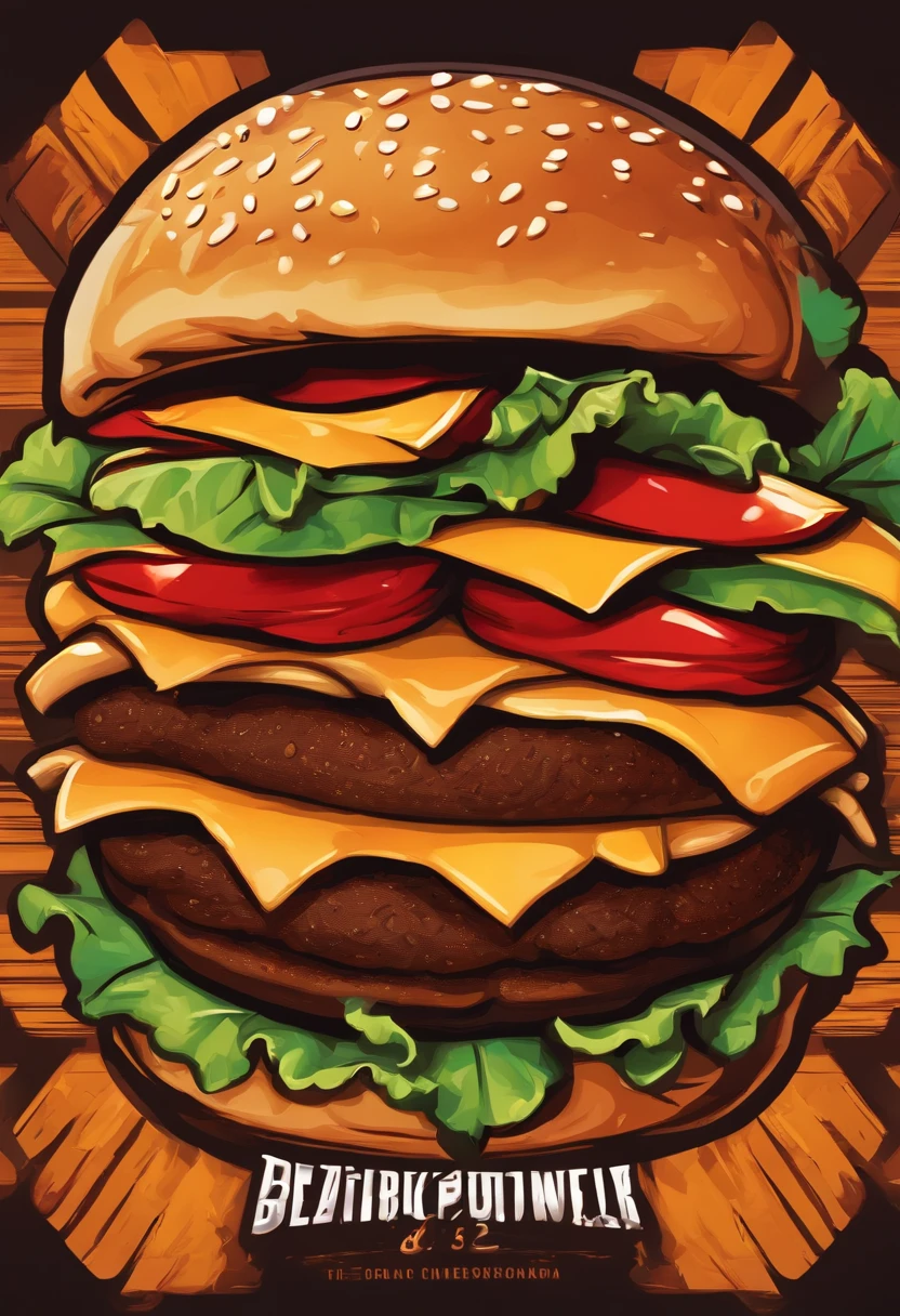 2 dimensional , logo , burger