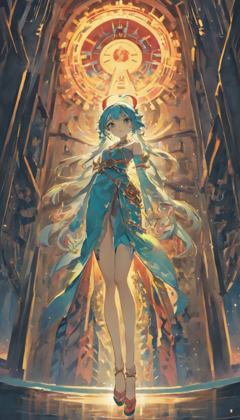 a stunning anime girl with slender body, indian, magic, elegance, grace, hypermaximalist, ornate, luxury, elite, horror, creepy, ominous, haunting, matte painting, cinematic, cgsociety, James jean, Brian froud, ross tran, Yoshitaka amano, hiroshi yoshida, moebius, psychoglitch, wayne barlowe, Japanese art style