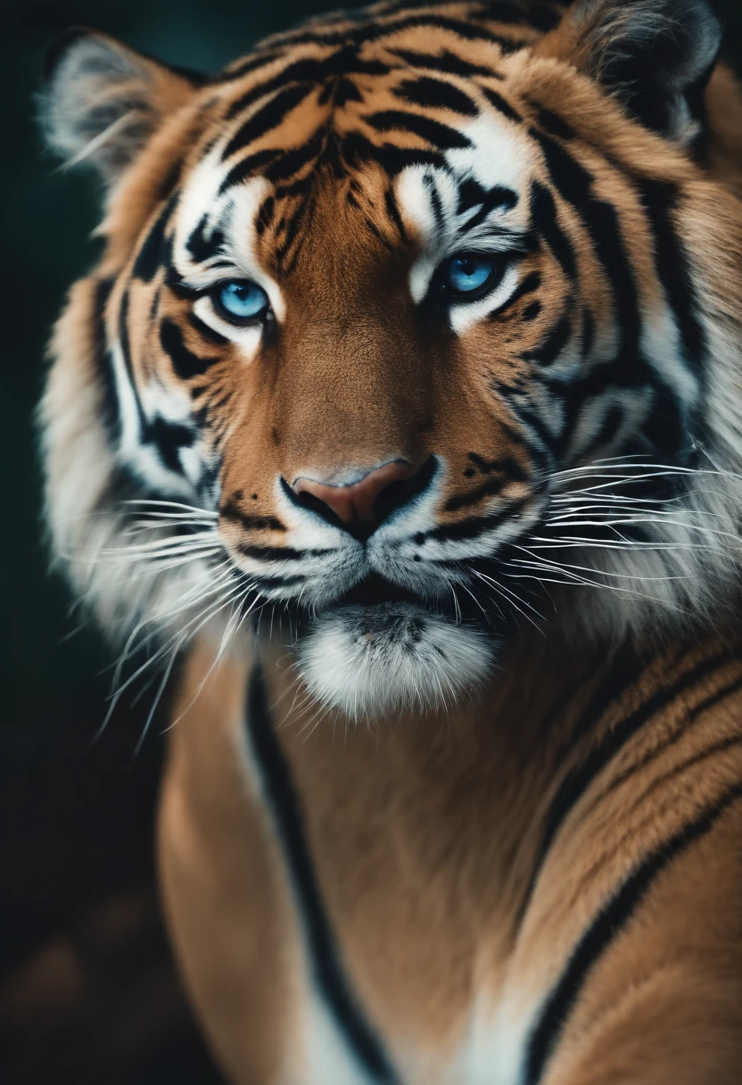 ((best quality, 8k, master part: 1.3)), ((1girl:1.5)), Abs Slim Beleza: 1.3, penteado casual, (Grupo Blue Long: 1.5), Cara super fina, Olhos Delicados, double eyelids, sorrir, (Mostrando dentes de tigre: 1.2), Dancing