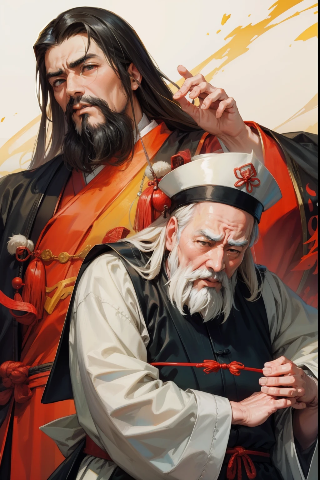 Confucius and Mencius,