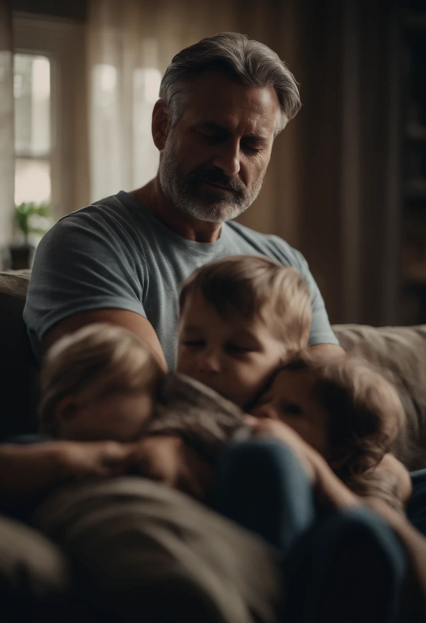 Portrait of a father
