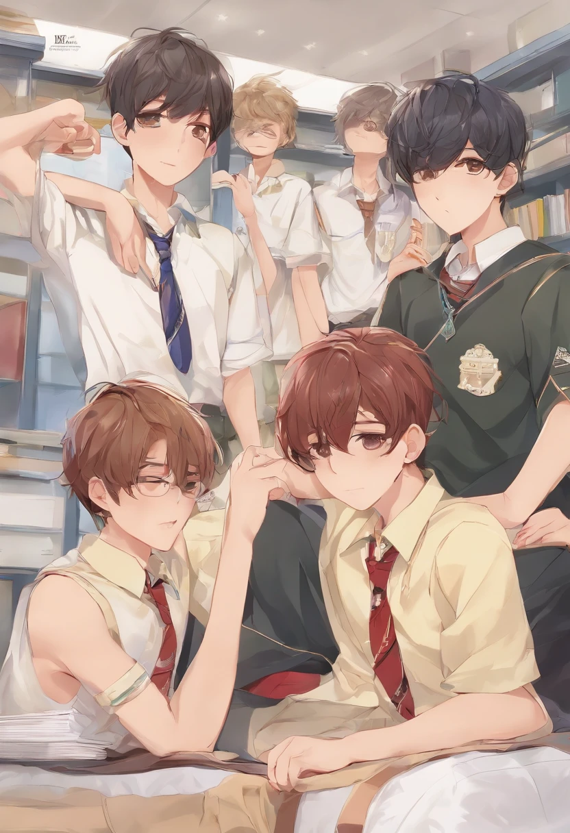 twinks School High school students Omorashi Underpants