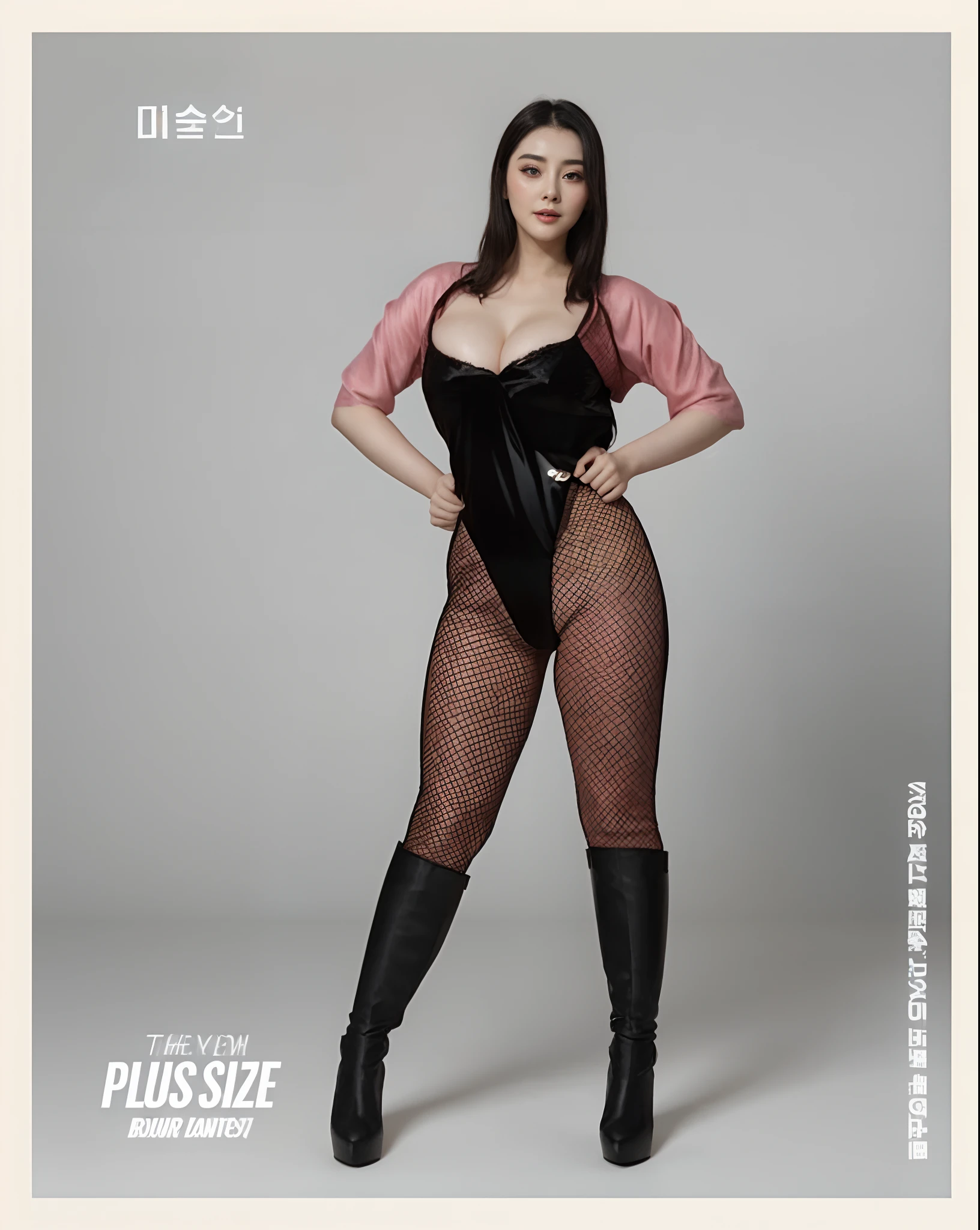 Actress Fan Bingbing as a beautiful woman in a pink kimono,Colossal tits,the body is plump,Raised sexy
