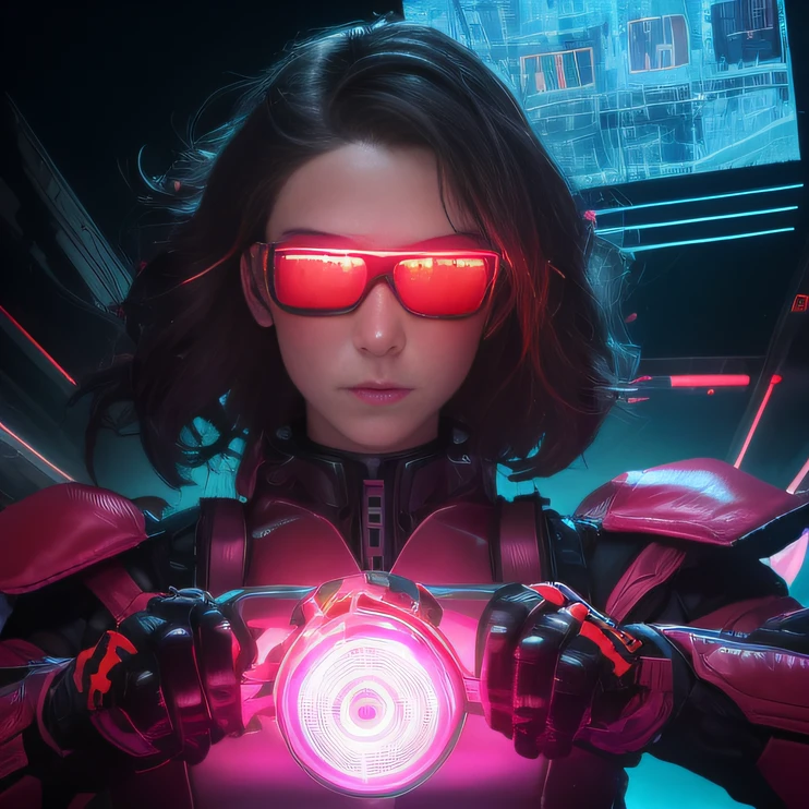 outside,parks,unreal-engine:1.4,hyper HD,Best quality:1.4, Fotorrealista:1.4, Skin texture:1.4, tmasterpiece:1.8,Pose behind beauty,(Original sunglasses female),Burpunk,Mechanic,eye disease,Orange metal surface,digital displays,Advanced technology,Futuristic,red neon light,electromagnetic field,sharp-edged,aerodynamic design,Digital bio,Bio mech,mystical ambiance,Glass visor,heightened senses,Energetic posture,Invisible circuits,holographic projections,Colored cable,Female cyborg leopard,(Special stations:1.4), boxing gloves