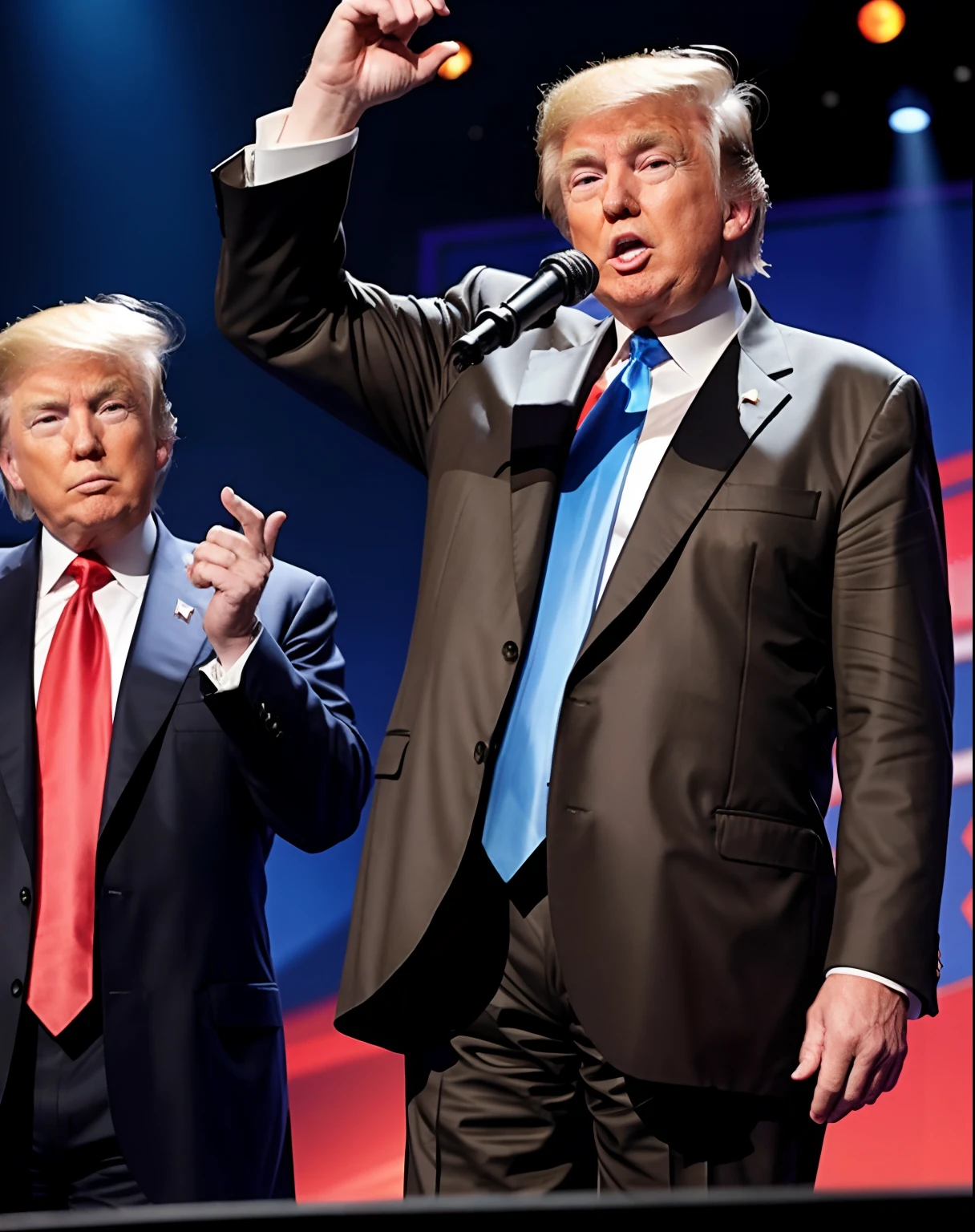 Donald Trump: Entertaining with "Livin' La Vida Loca"