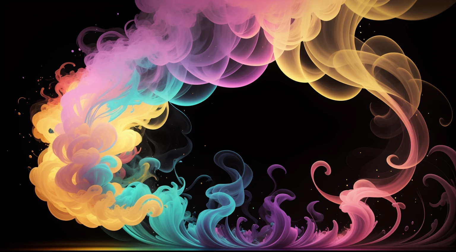 Obra de Arte abstracto en movimiento. Un primer plano de un humo colorido se vierte sobre un fondo,remolinos de  burbujas tornasoladas llenas de humo colorido, humo de color fluido, humo colorido, Humo multicolor, humo coloreado, humo de colores brillantes, acid-colored smoke, Humo de color, humo de arco iris, Background of psychedelic smoke, Humo colorido en el fondo, humo espeso y colorido, Humo giratorio colores radiantes, nubes de humo de colores, humo arremolinado, Arte del humo fluido