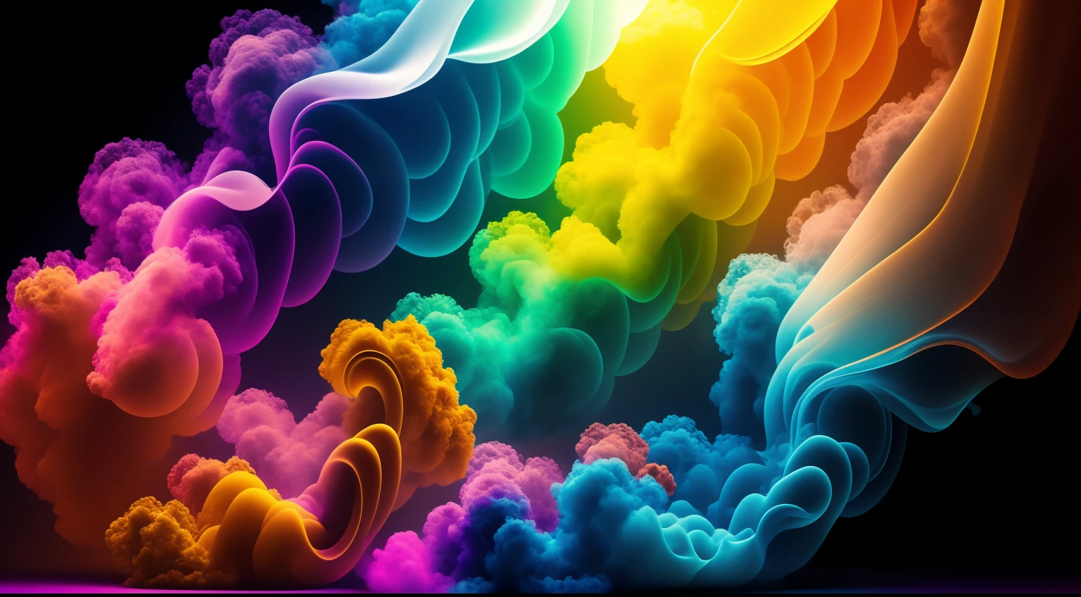 Obra de Arte abstracto en movimiento. Un primer plano de un humo colorido se vierte sobre un fondo,remolinos de burbujas tornasoladas llenas de humo colorido, humo de color fluido, humo colorido, Humo multicolor, humo coloreado, humo de colores brillantes, acid-colored smoke, Humo de color, humo de arco iris, Background of psychedelic smoke, Humo colorido en el fondo, humo espeso y colorido, Humo giratorio colores radiantes, nubes de humo de colores, humo arremolinado, Arte del humo fluido