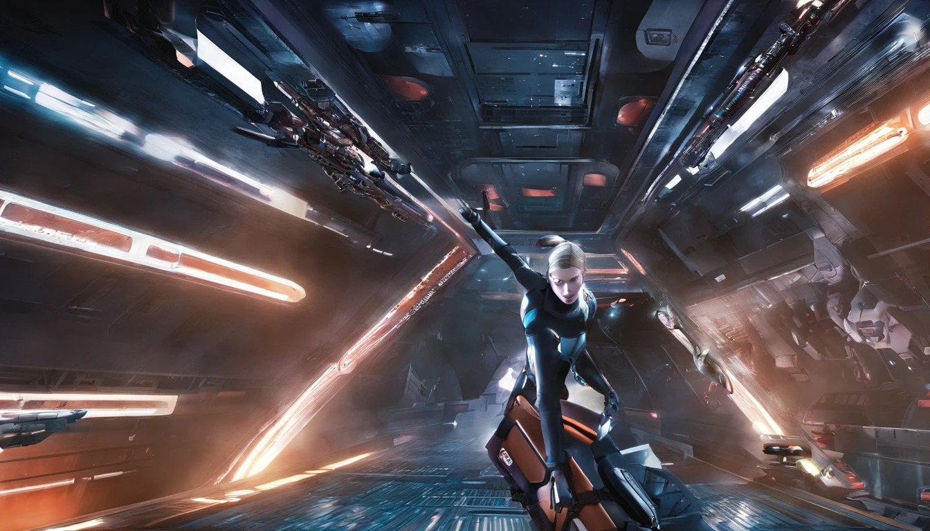 jill valentine, na cidade, cercada de zumbis segurando sua arma