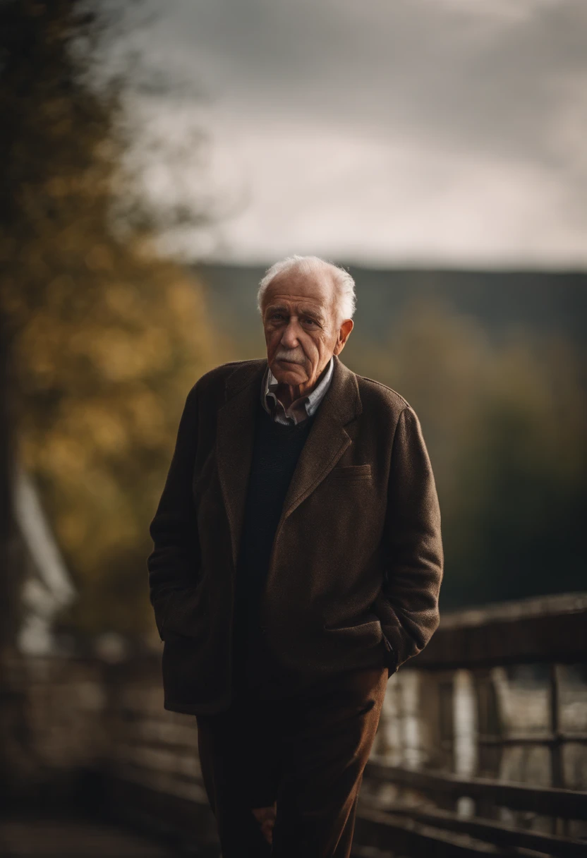 Portrait of a grandfather