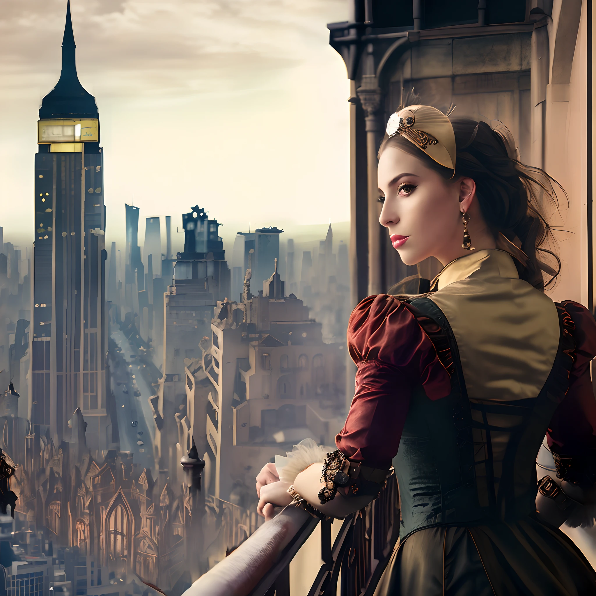 (ultra-detailed,professional)(Gothic city),(dark atmosphere),(detailed architectural structures),(hauntingly beautiful)(Gothic cathedral),(mysterious alleyways),(ominous skies),(twisted,ornate lampposts),(eerie mist),(stone gargoyles),(sinister shadows),(gothic spires),(narrow, winding streets),(moody lighting),(gothic arches),(cobblestone paving),(decrepit buildings),(creepy, abandoned houses),(haunted atmosphere),(ancient, overgrown cemetery),(macabre sculptures),(mystical symbols and runes),(gothic windows),(imposing castle),(hauntingly silent),(desolate)(Gothic cityscape),(medieval charm),(ominous secrets),(enchanted atmosphere),(noir vibes),(impressive Gothic architecture),(sinister presence),(whispering winds),(tall, black iron gates),(shadowy figures),(gothic fashion),(gloomy alleys),(dramatic shadows),(imposing statues),(ghostly apparitions),(gothic literature),(sinister stories),(haunted atmosphere),(elegant decay),(dark romance).(moody atmosphere)(infinite darkness),(mysterious fog).