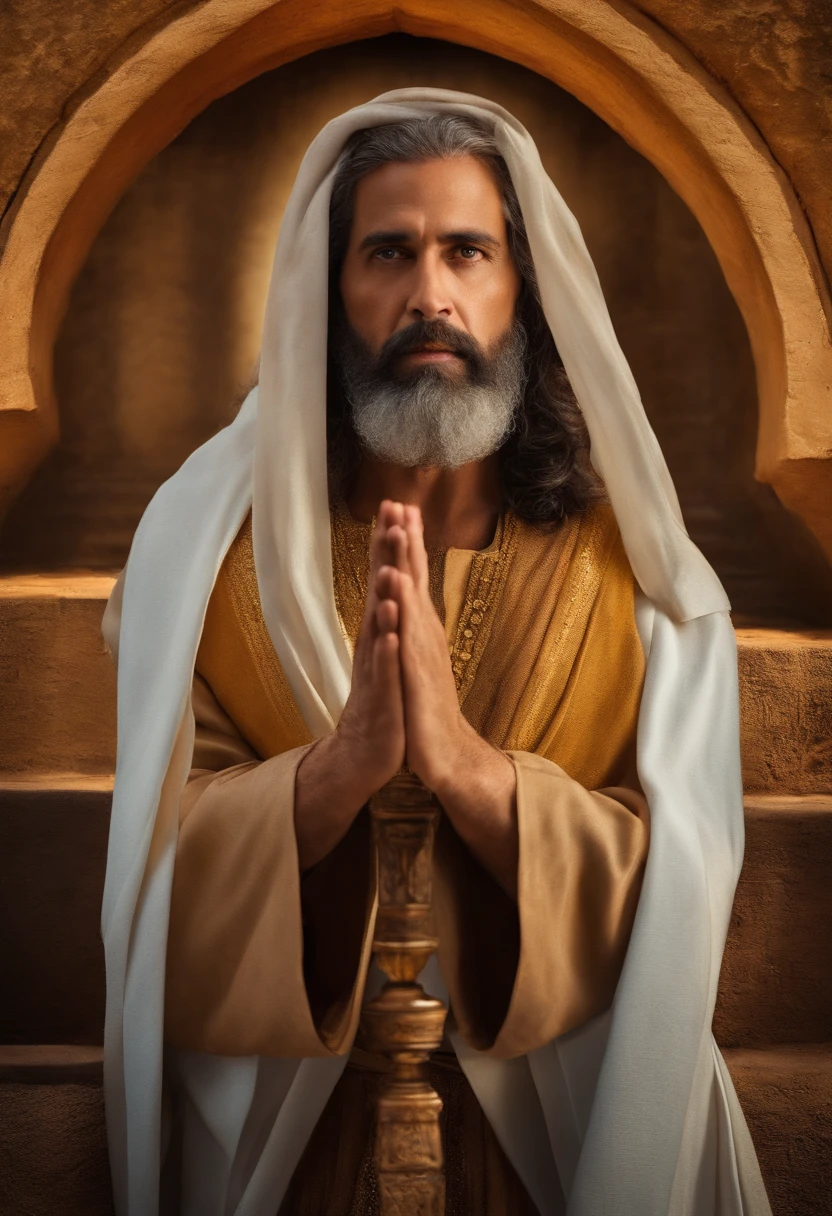 imagem do ator que interpletou o apostolo paulo no filme Paulo o apostolo de cristo