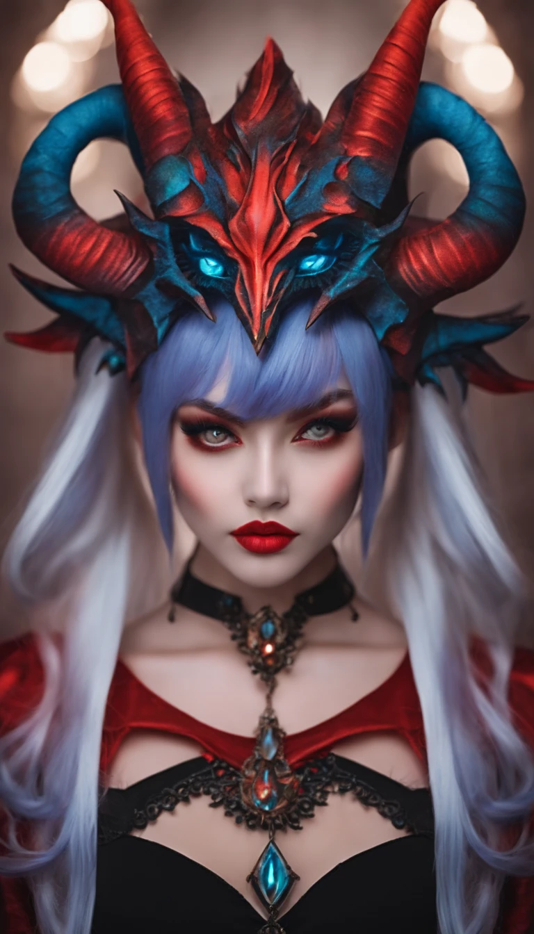 Girl demon cosplay