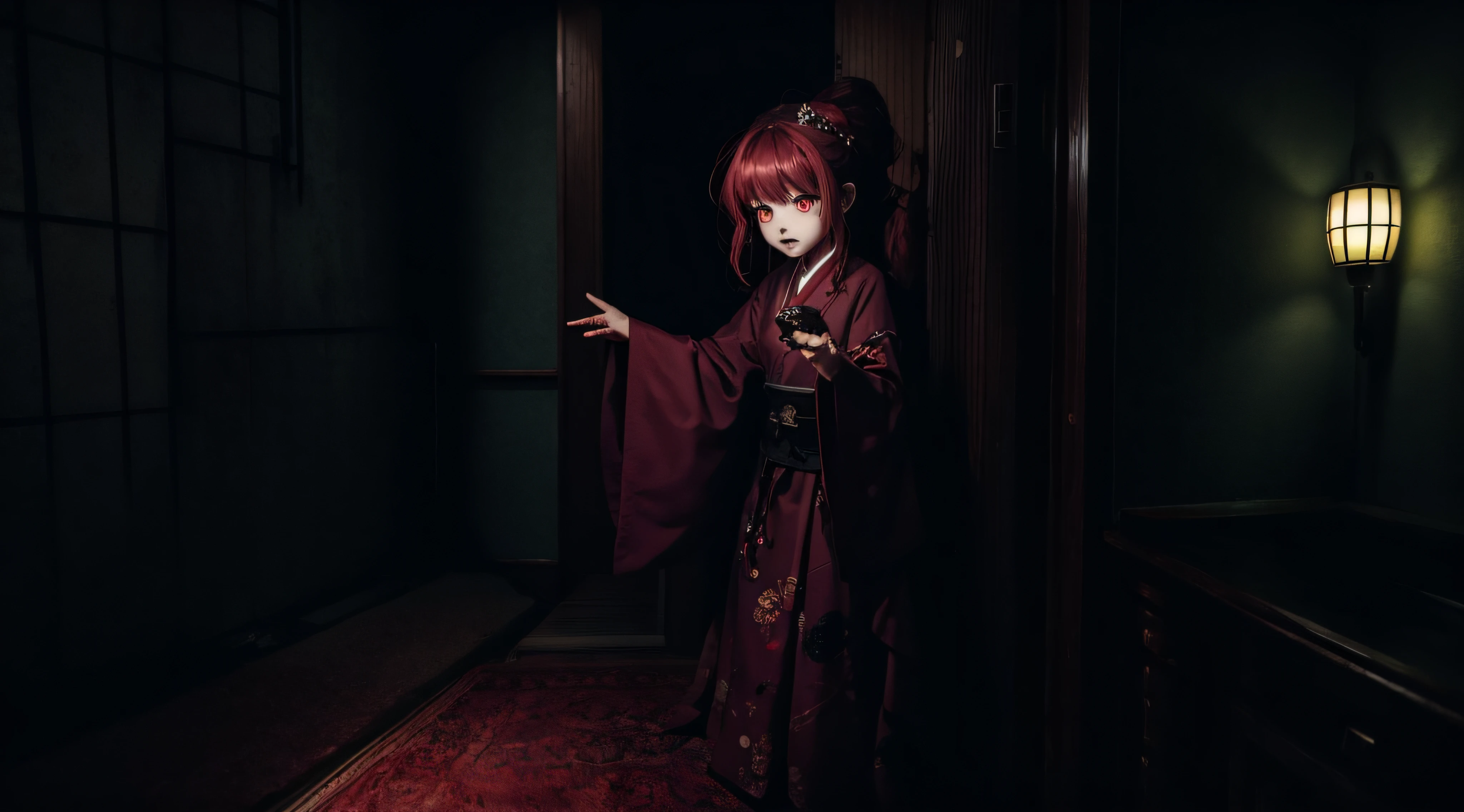 Haunted characters、Cute and scary、jpn、