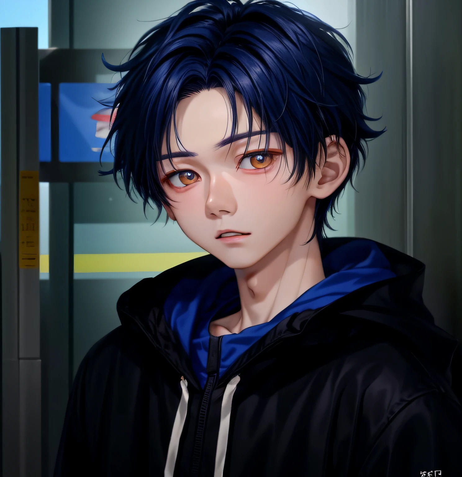 there is a young boy that is looking at the camera, ruan cute vtuber, 1 7 -  - old  thin face, yanjun chengt, cai xukun, dang my linh, twink, profile picture 1024px, 1 6 years o8 years old, thawan duchanee, profile pic