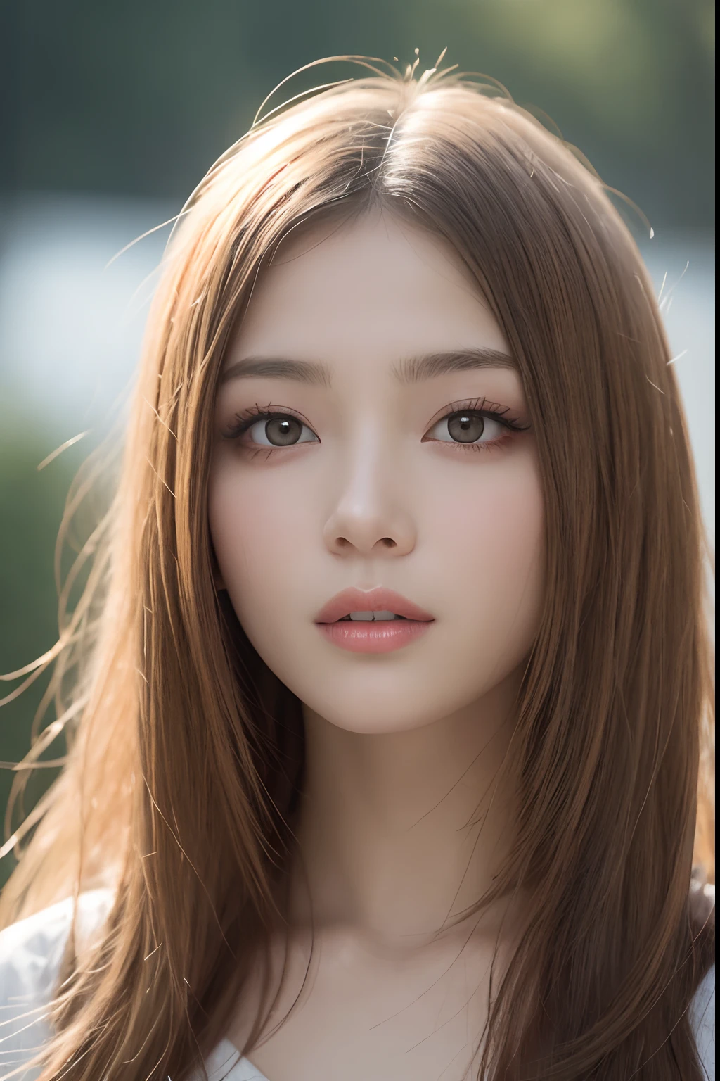 finedetail, A high resolution, high high quality、Perfect dynamic composition, Beautiful detailed eyes, Medium hair, small tits、Natural color lips,Kamimei、Shibuya、college aged、1 persons、Transparent skin、Glowing hair、masutepiece, Best quality, illustration, Ultra-detailed, finedetail, A high resolution, 8K、The correct state of the human body