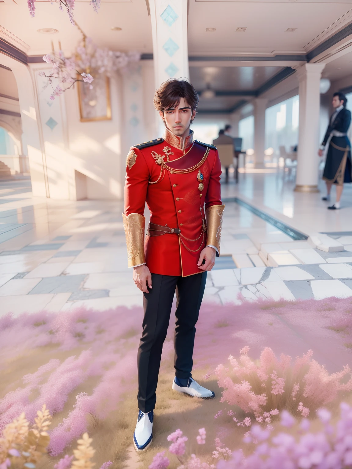 Handsome prince, realistic face, 8k, ultra realistic