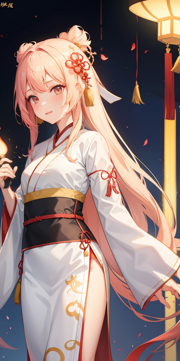 1girl, (hanfu), glowing, sidelighting, wallpaper,